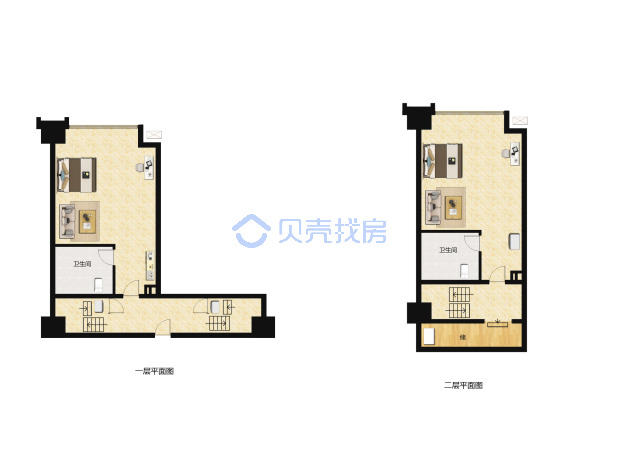 居室：4室0厅4卫 建面：107m²