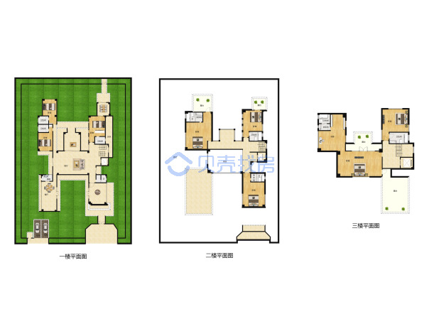 居室：6室3厅6卫 建面：656m²