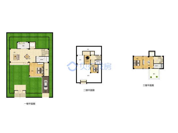 居室：3室3厅3卫 建面：190m²