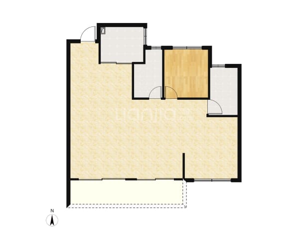 居室：3室2厅2卫 建面：98m²