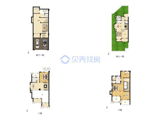 居室：4室2厅4卫 建面：360m²