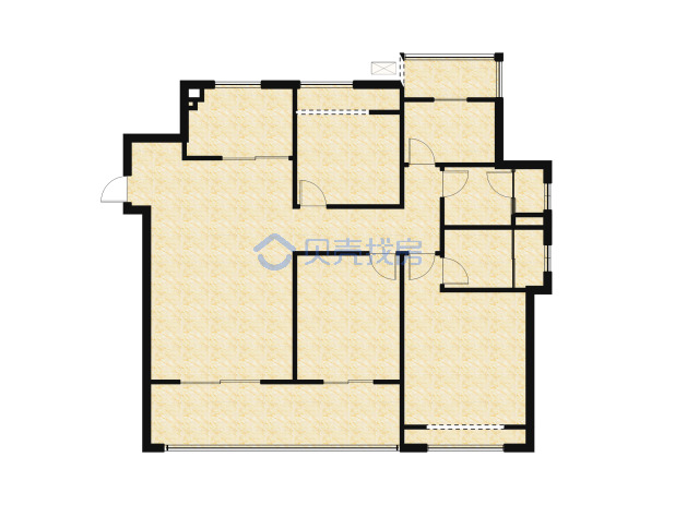 居室：3室2厅2卫 建面：116m²