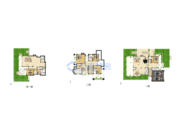 居室：5室3厅7卫 建面：502m²