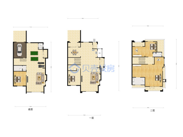 居室：5室3厅5卫 建面：285m²