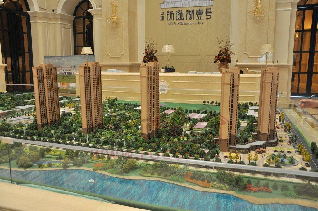 【武汉市中建汤逊湖壹号楼盘】房价,户型,开盘时间详情 沙盘图