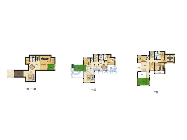 居室：6室5厅5卫 建面：361m²