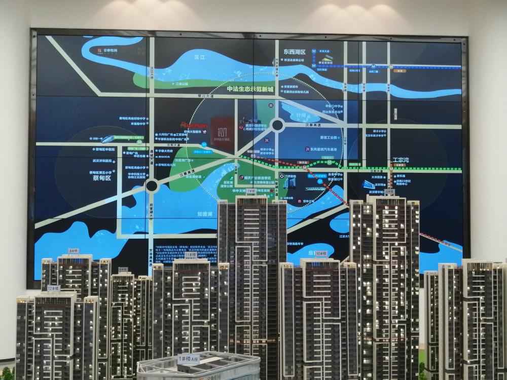 【武汉市金地中法仟佰汇楼盘】房价,户型,开盘时间详情 项目现场